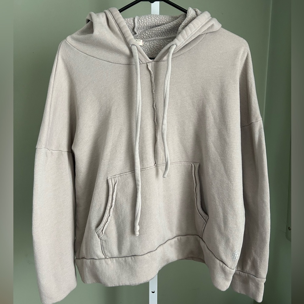 FP Movement sweatshirt in a taupe color